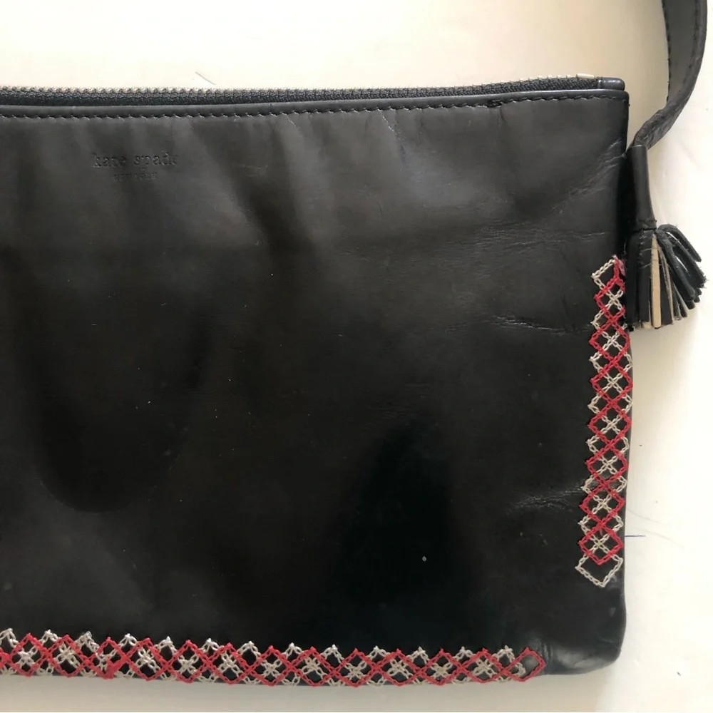 KATE SPADE Vintage Small Black Leather BAG